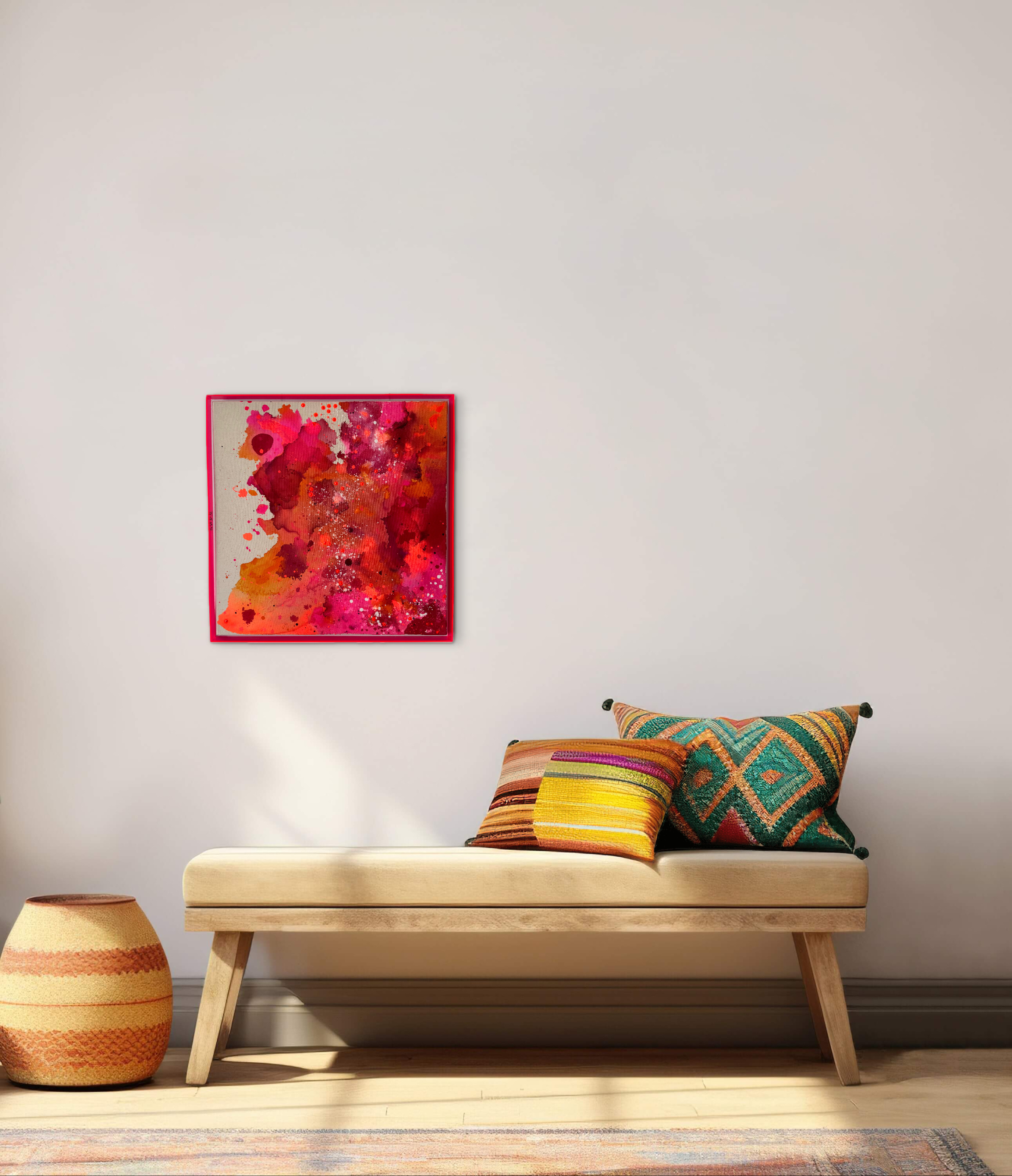 Akkorde - Präsenz, 2026, Acryl auf roher Baumwollleinwand, Ansicht 13